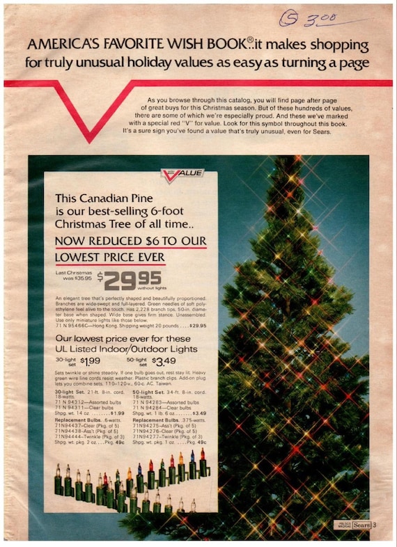 Sears Christmas Catalog 1974 PDF Sears Wish Book Vintage - Etsy