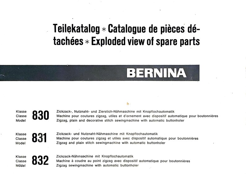 Bernina Record 830 Manual, How to Oil Bernina 830 Record, Bernina 830