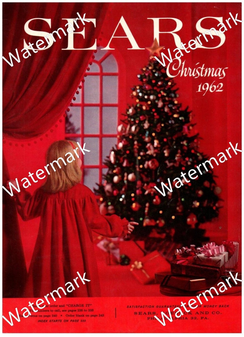 Sears Wishbook 1962 Christmas Catalog PDF Download, 1962 Sears