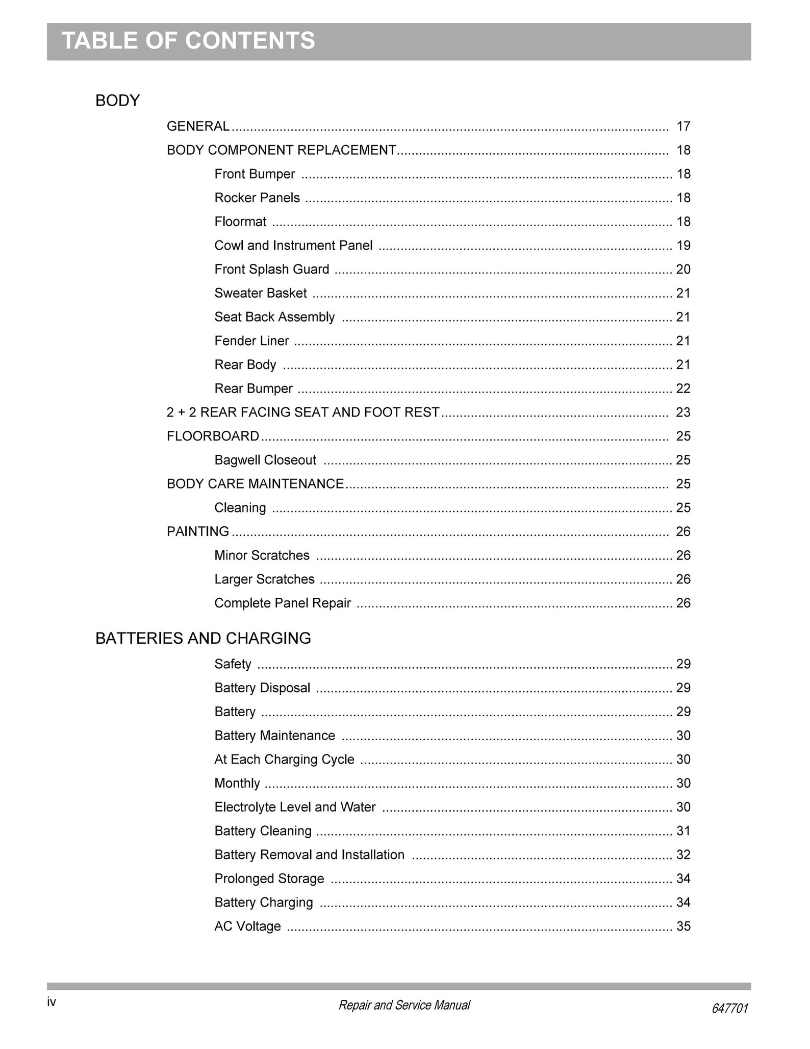 2016 Ezgo Rxv Service Manual PDF 2016 2017 Ezgo Rxv Electric Etsy