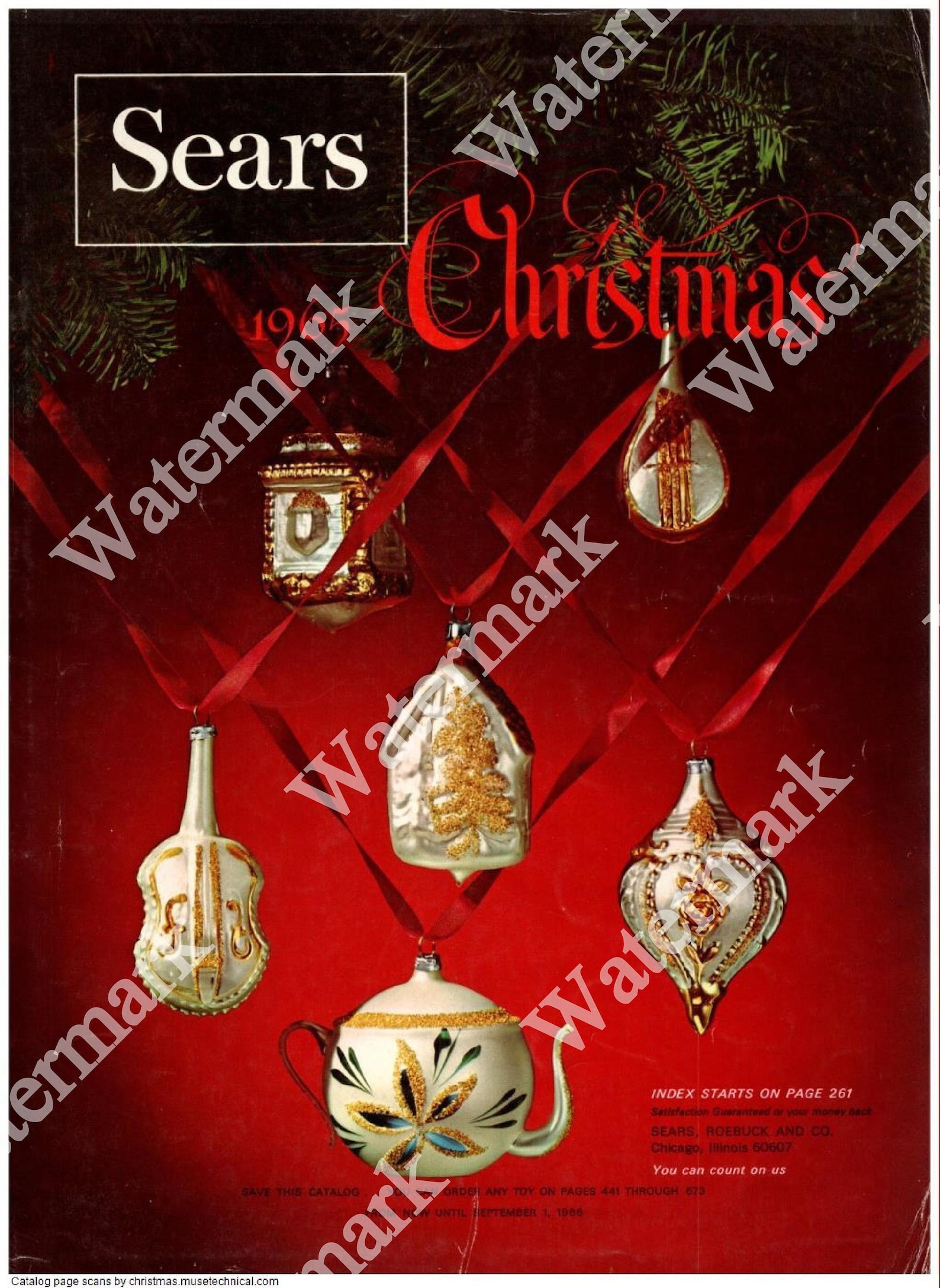 1965 Sears Wish Book Christmas Catalog PDF Download, Old Sears