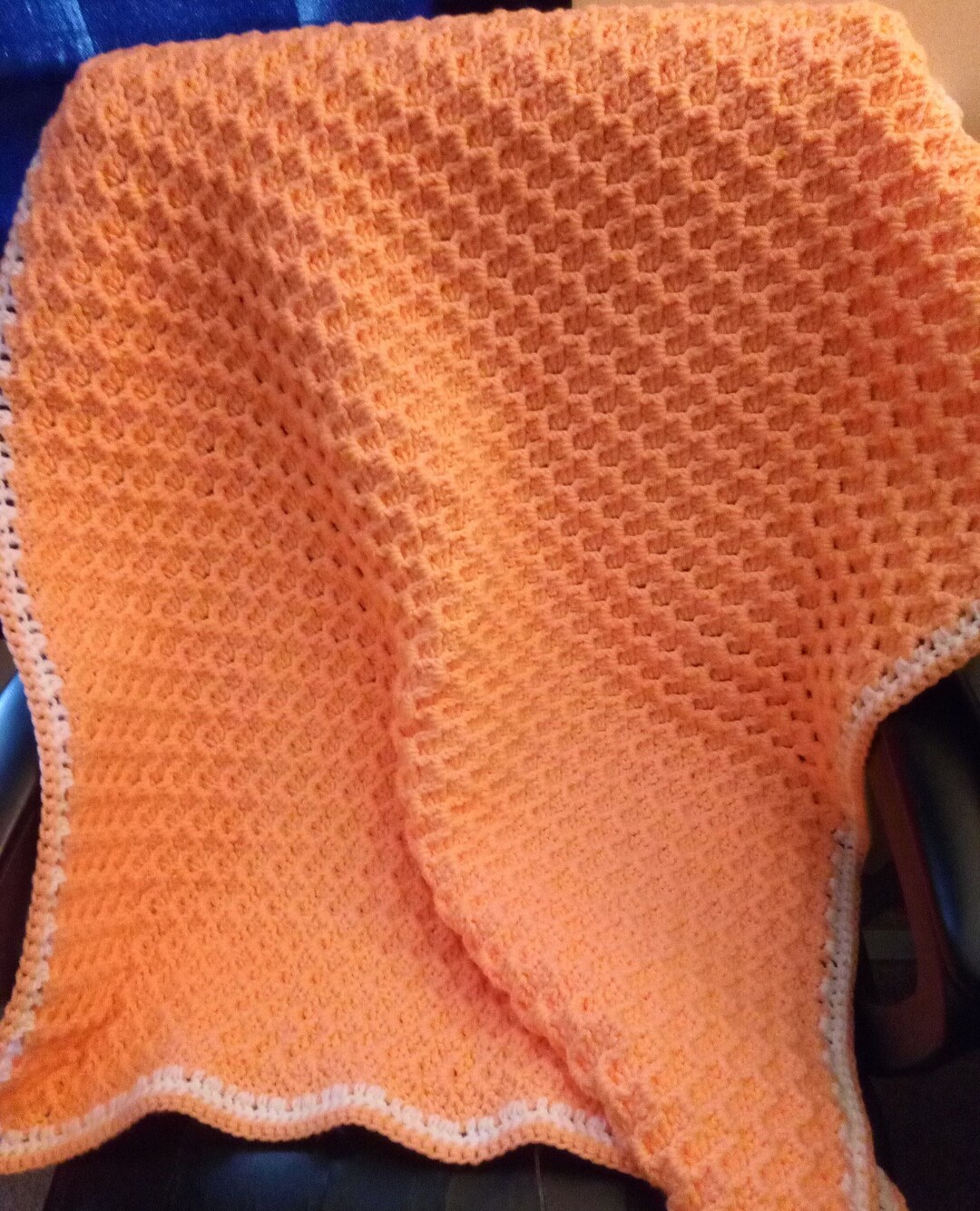 Crystal Waves Crochet Blanket Etsy