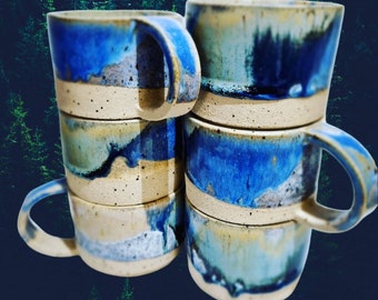 Drippin' pastel mug