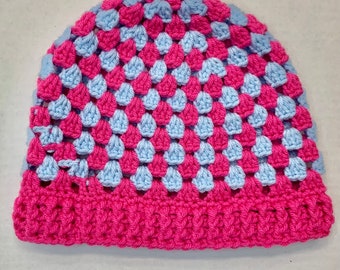 Adult Granny Square Beanie