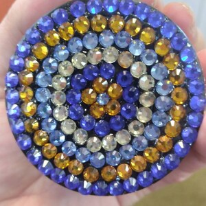 Large Starry night herb grinder- 2&quot;