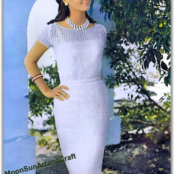 Women's Summer Dress Crochet Pattern