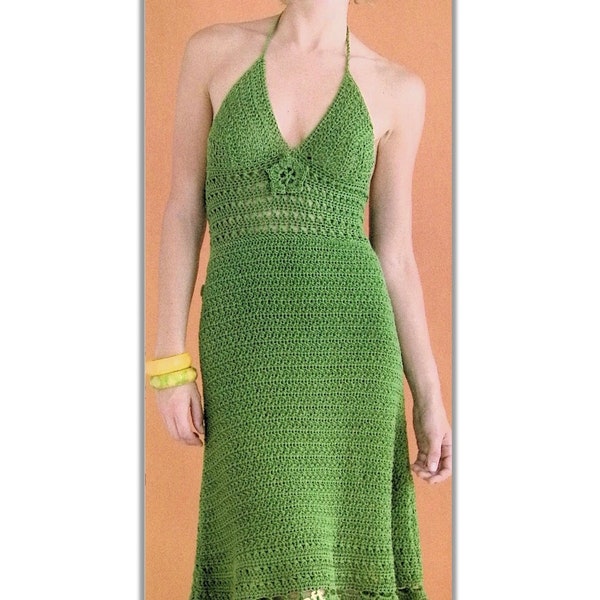 Patrón de crochet vestido de verano