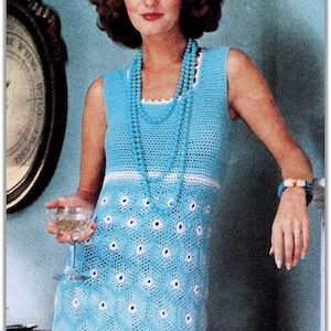 Women&#39;s Maxi Summer Dress Crochet Pattern