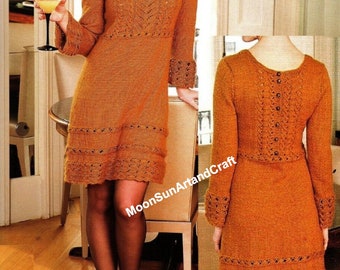 Cocktail Dress Knitting Pattern