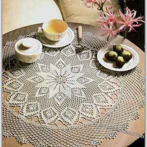Table Top Doily Crochet Pattern