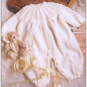 Baby Jumpsuit Knitting Pattern