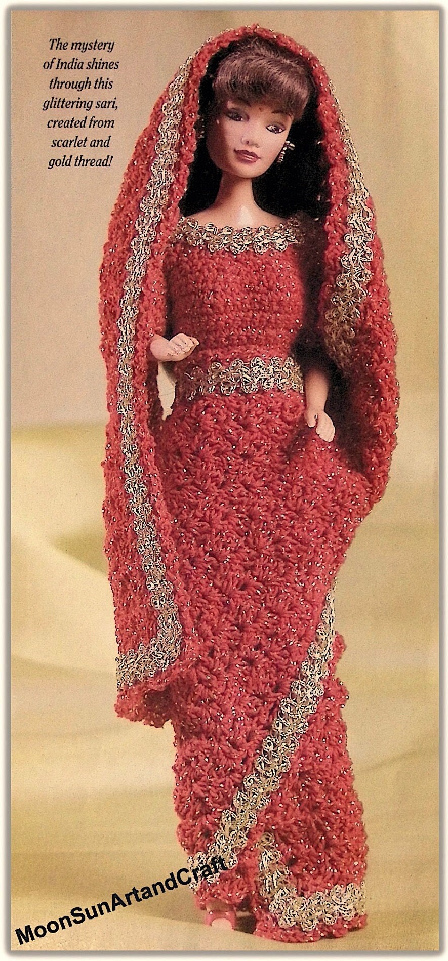 Kit crochet Dollies : poupée Sara (sans accessoires) – L'Atelier d'Archibald