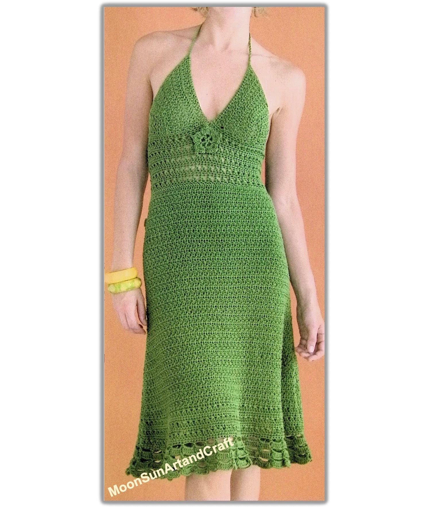 Summer Dress Crochet Pattern / Women’s Crochet Dress