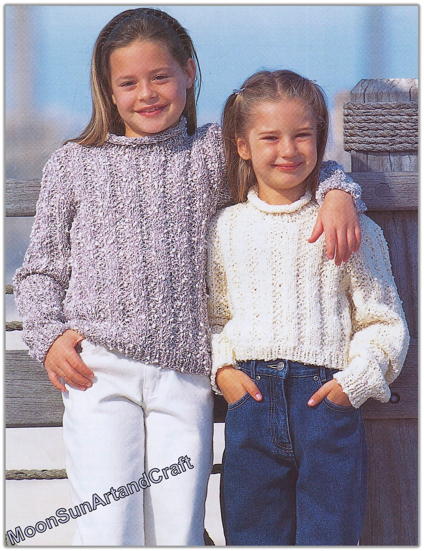 Y's Roll-hem Design Cotton Button Knit