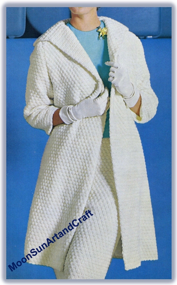 Skirt and Coat Crochet Pattern Etsy