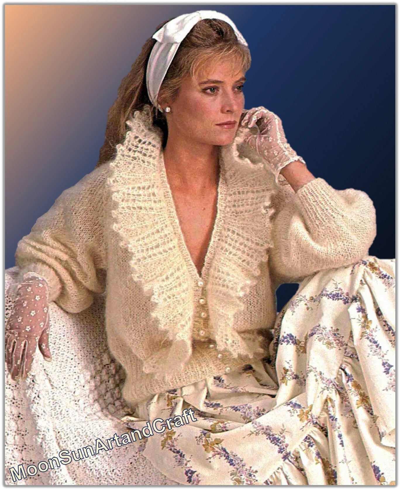 Vintage Mohair Cardigan - Etsy