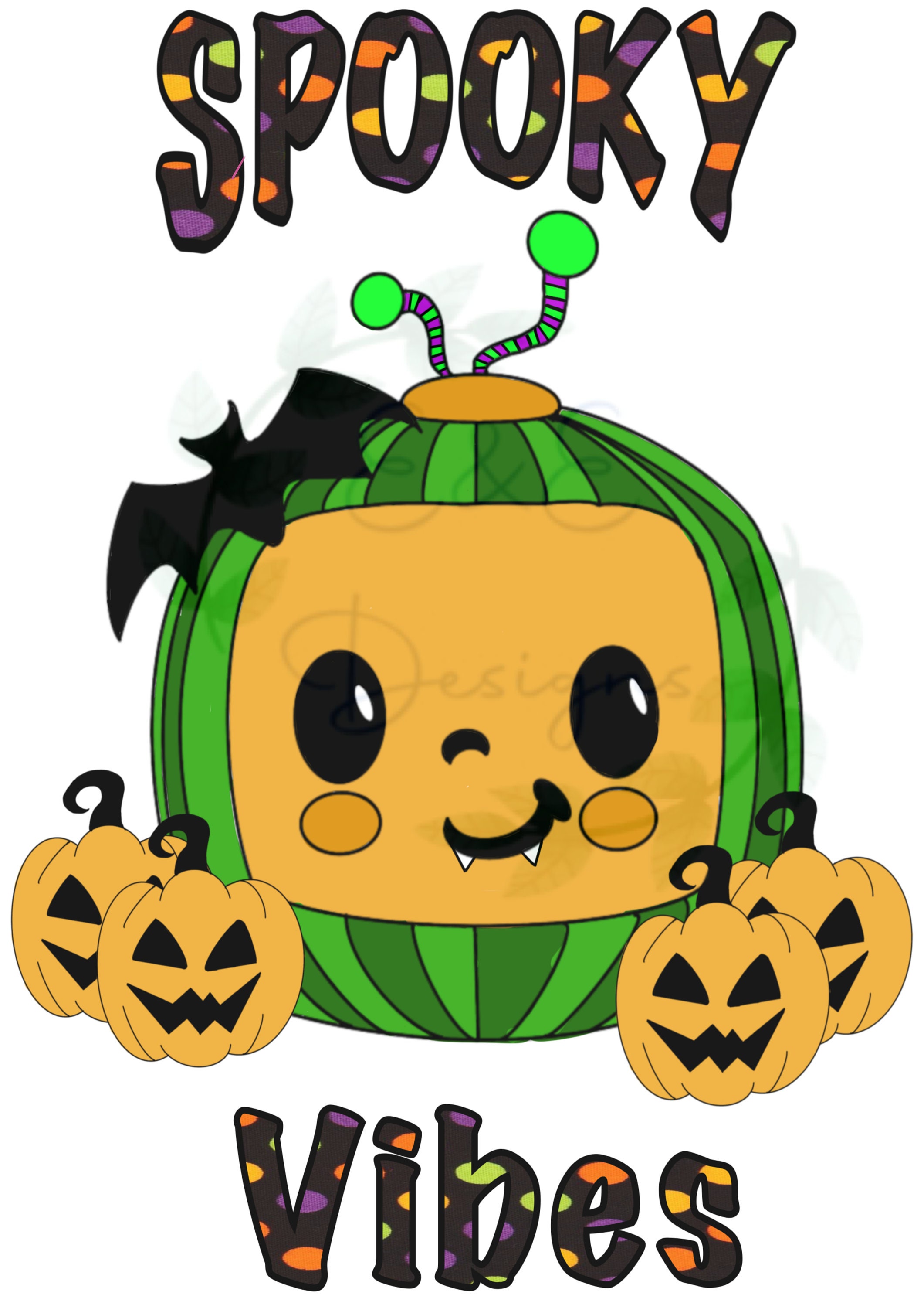 Cocomelon Halloween sublimation design png | Etsy