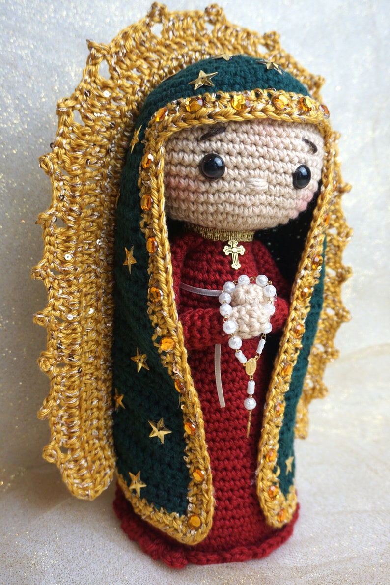Our Lady of Guadalupe Virgen Guadalupe Crochet PATTERN Etsy