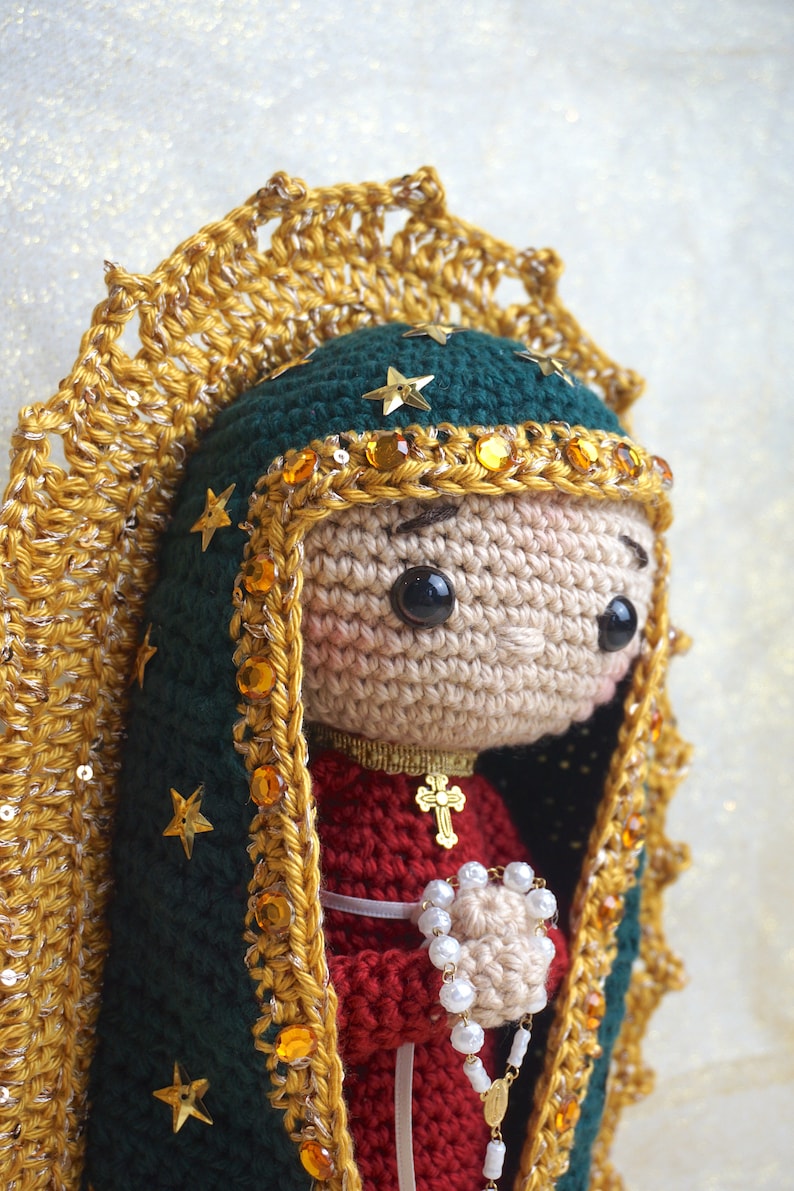 Our Lady of Guadalupe Virgen Guadalupe Crochet PATTERN Etsy