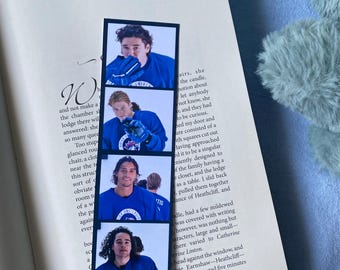 Off Campus Hockey Romance Bookmarks, Garrett Graham, Dean Di Laurentis, John Logan