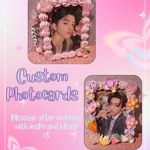 Dekoden Fotokartenhalter: Custom Junk K-Pop Stil