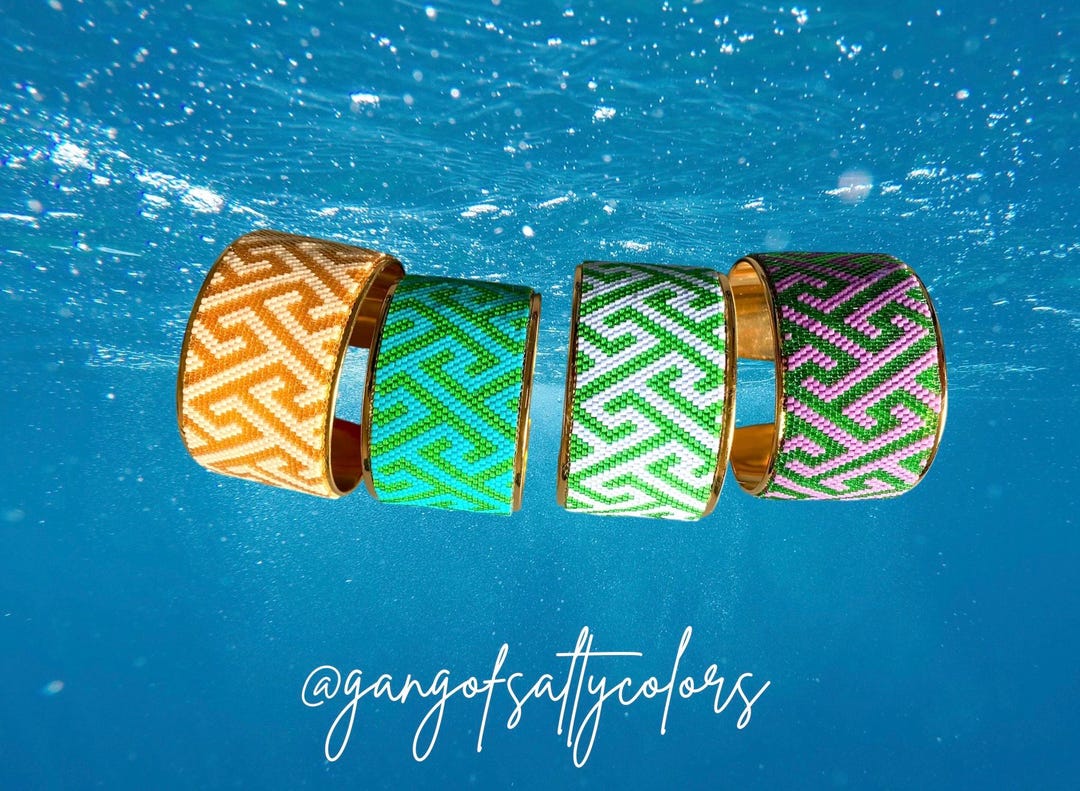 Peyote Stitch Cuff