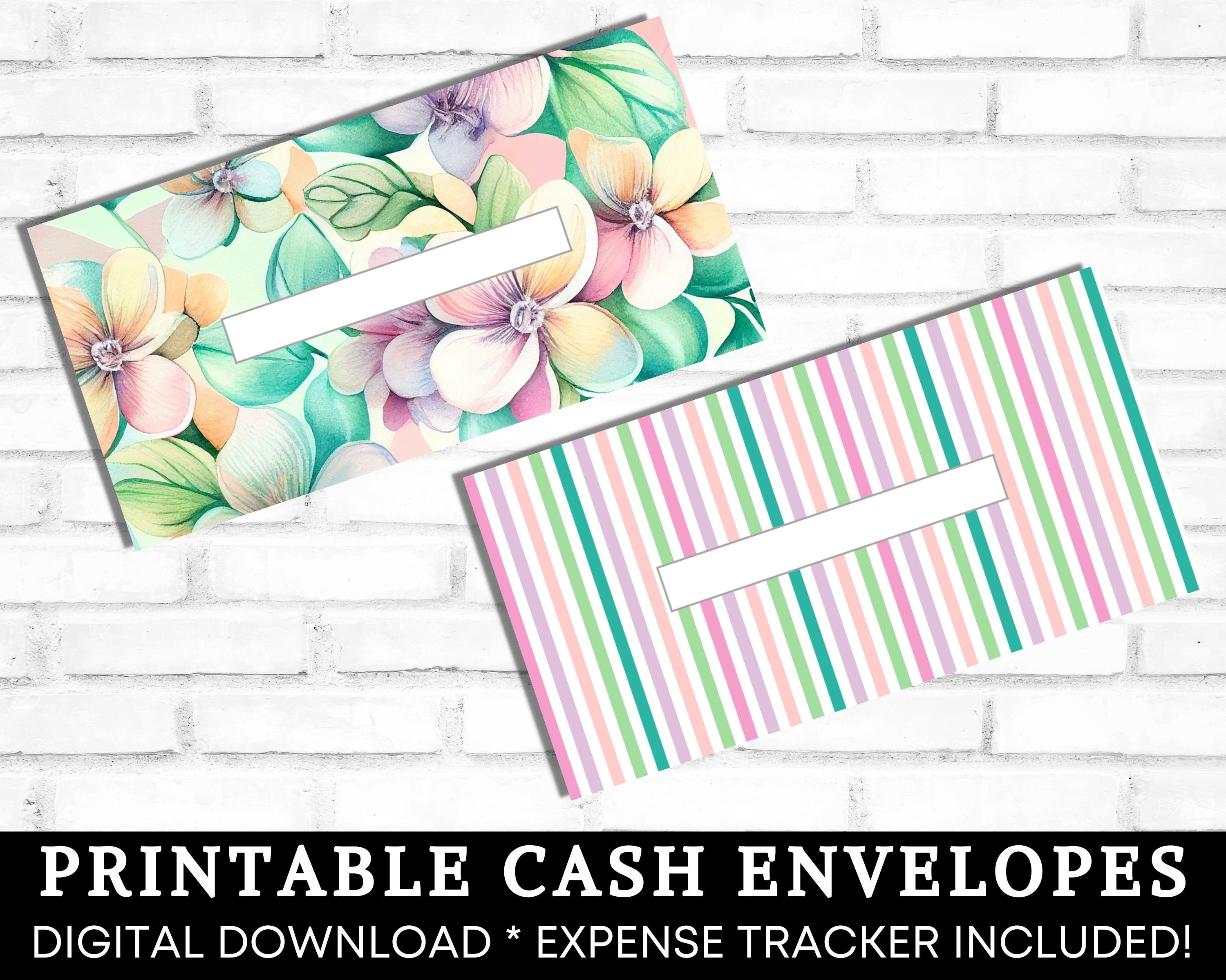 Cash Envelopes Printable Cash Stuffing Envelopes Sinking Etsy