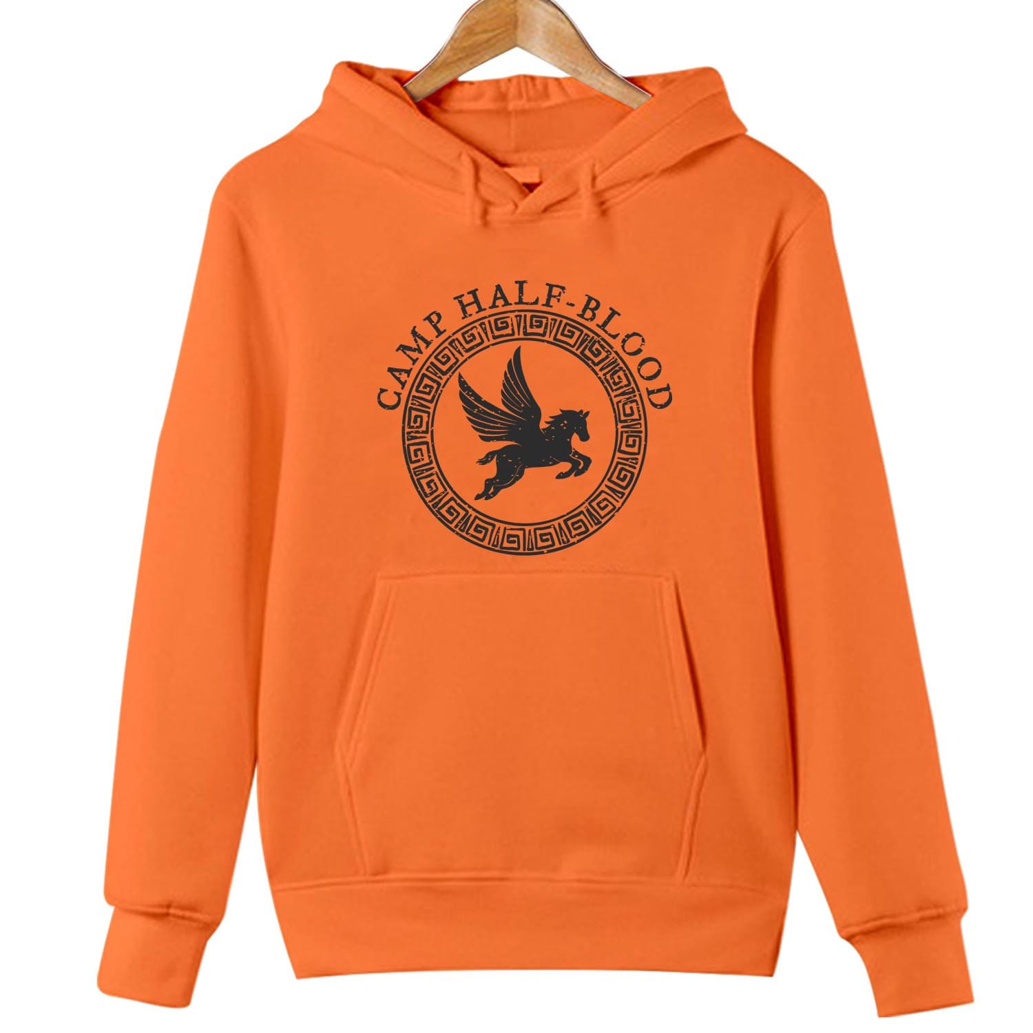 Camp Half Blood Camp Half Blood Cabin ORANGE Youth Hoodie Pullover