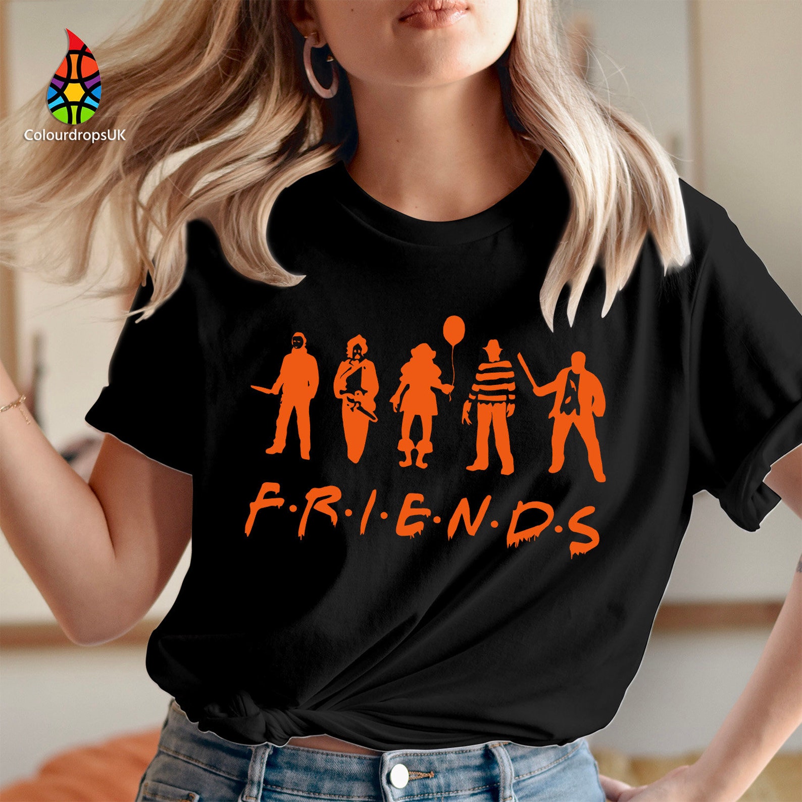 FRIENDS HALLOWEEN T shirt Halloween Costume Gift for Friends Etsy