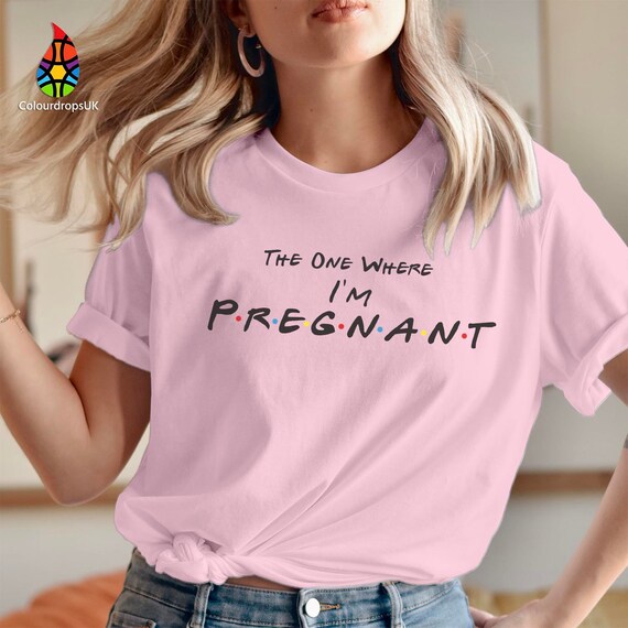 T SHIRT 554 Quella in cui sono incinta Amici delle donne Signore