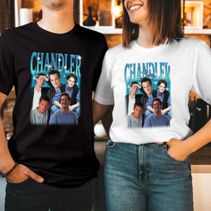 T-Shirt (MP-1) We Lost A Friend Shirt Retro Chandler Bing Shirt Matthew Perry Memory Shirt 2023