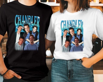 T-Shirt (MP-1) We Lost A Friend Shirt Retro Chandler Bing Shirt Matthew Perry Memory Shirt 2023