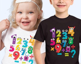 T-shirt (101) Journée mondiale des mathématiques Journée internationale des mathématiques Journée nationale de la numératie T-shirts jour des chiffres pour garçons filles enfants adultes