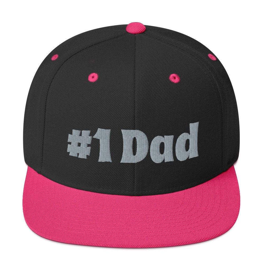 Snapback Hat for dads 1 Father | Etsy
