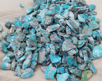 Buy Wholesale Turquoise and Pyrite Rough Chips for Jewelry