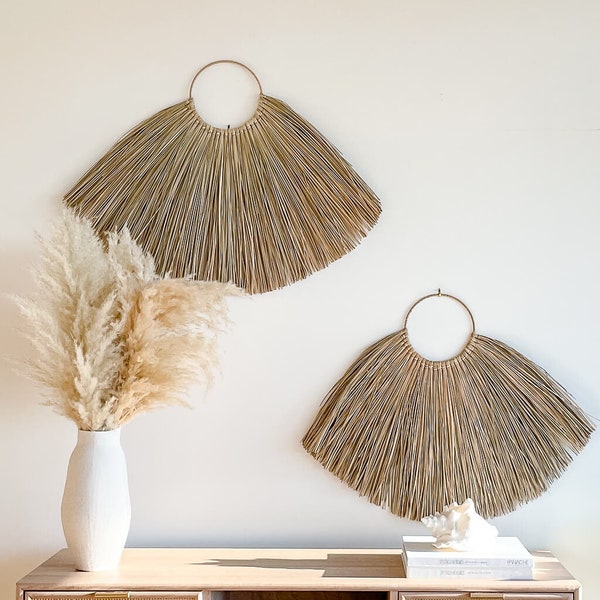 Seagrass Wall Decor Etsy