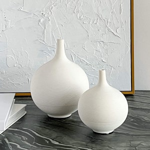 The Globe Vase, Home Decor Ceramic Vase, Table Decor