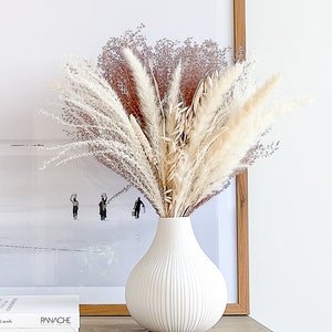 Sphere Ceramic Vases For Flowers, Home Decor Ceramic Vase, Table Decor Large