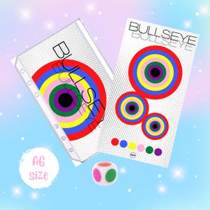 BULLSEYE Savings Challenge -A6 Wallet Insert - Budget with Ped