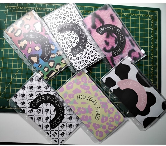 A6 Zip Wallet Insert Laminated A6 Zip Pouch Cash Etsy