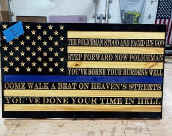 Handmade American Flag | Patriotic Wall Decor | American Flag Wall Art | Military Gift | Veteran Gift | Farmhouse Decor | Clearance Sale