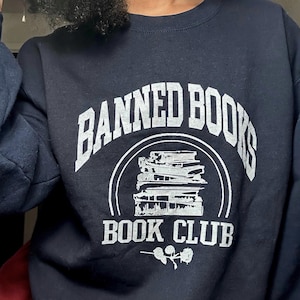 Banned Books Unisex Crewneck Sweatshirt, CRT, Critial Race Theory, History, Teaching, Education, Black History, Social Justice