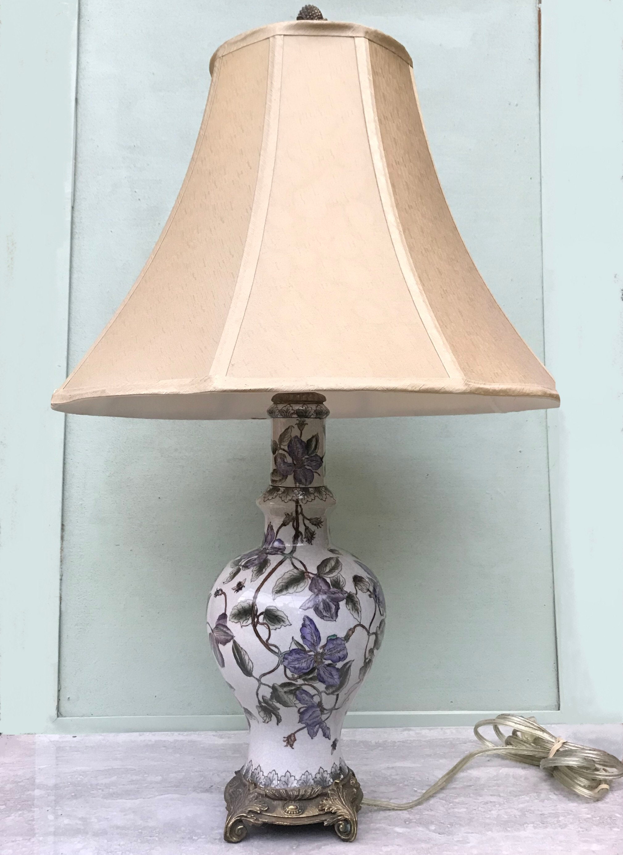 カンサイジン　ライトイヤーズ　lightyears フランスアンティーク Art Nouveau Reproduction Mirror-lamp Crosa 1995 Tiffany Style by