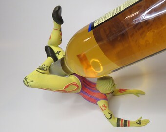 3D Printed Contortionist Wine Bottle Holder: Unique Home Decor