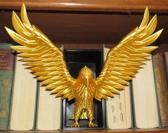 Eagle Book Nook: Wizarding World Inspired 3D Printed Bookend