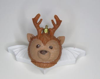Christmas Ornament, Reindeer Ornament, STL Flix, 3D Print