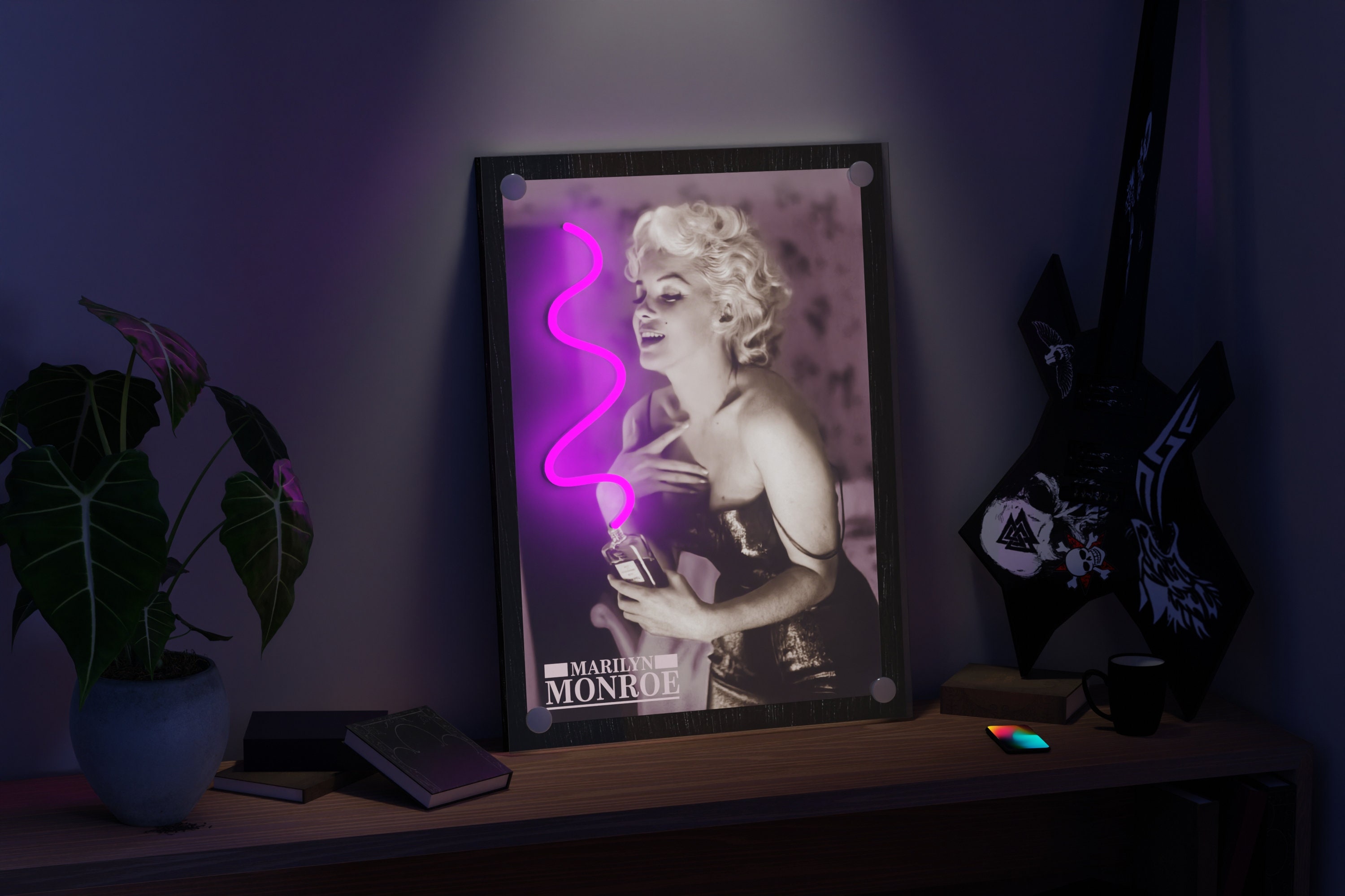 Marilyn Neon Art 