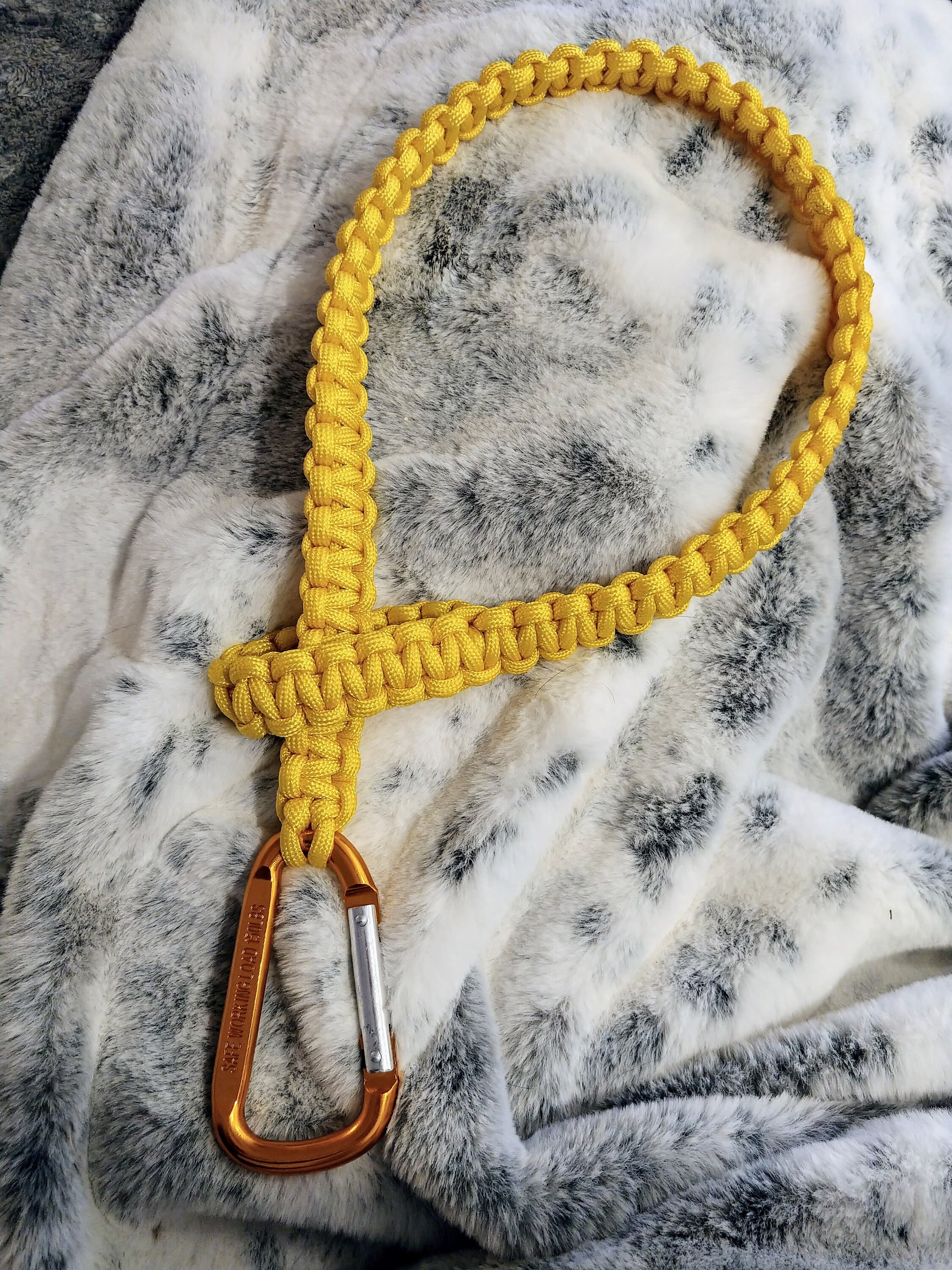 Sangle Personnalisable En Paracorde épaisse – Couleurs, Longueur, Clips – Fabriquée USA