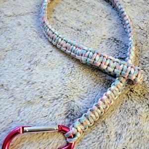 Cotton Candy Paracord Bucket Strap - Long