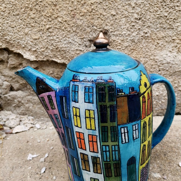 Handmade Teapot Etsy